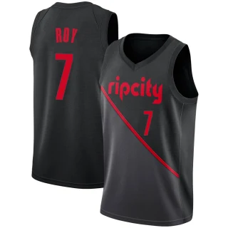 Youth Brandon Roy Portland Trail Blazers Black Swingman 2018/19 Jersey - City Edition