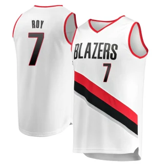 Youth Brandon Roy Portland Trail Blazers White Fast Break Jersey - Association Edition