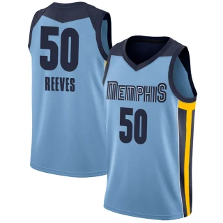 Youth Bryant Reeves Memphis Grizzlies Light Blue Swingman Jersey - Statement Edition
