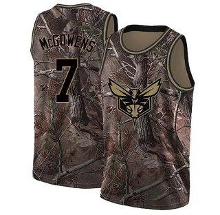 Youth Bryce McGowens Charlotte Hornets Camo Swingman Realtree Collection Jersey