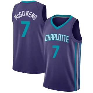 Youth Bryce McGowens Charlotte Hornets Purple Swingman Jordan Brand Jersey - Statement Edition