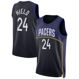 Youth Buddy Hield Indiana Pacers Blue Swingman 2022/23 City Edition Jersey