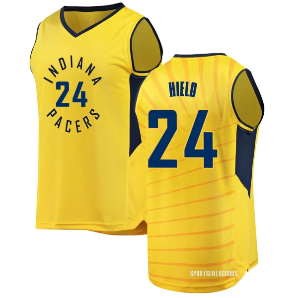 Youth Buddy Hield Indiana Pacers Gold Fast Break Jersey - Statement Edition