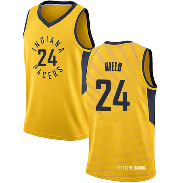 Youth Buddy Hield Indiana Pacers Gold Swingman Jersey - Statement Edition