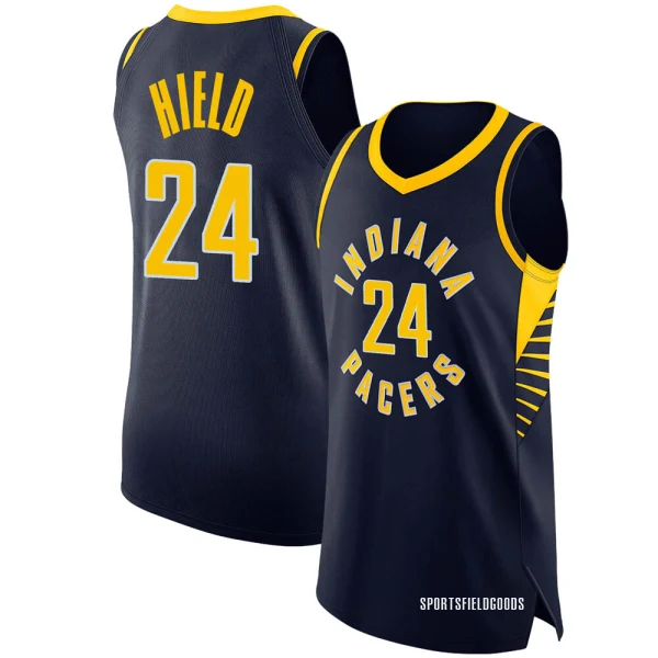 Youth Buddy Hield Indiana Pacers Navy Authentic Jersey - Icon Edition