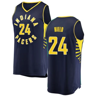 Youth Buddy Hield Indiana Pacers Navy Fast Break Jersey - Icon Edition