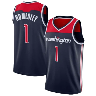 Youth Caleb Homesley Washington Wizards Navy Swingman Jersey - Statement Edition