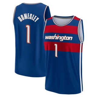 Youth Caleb Homesley Washington Wizards Royal Fast Break 2021/22 Replica City Edition Jersey