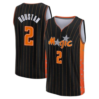 Youth Caleb Houstan Orlando Magic Anthracite Fast Break 2021/22 Replica City Edition Jersey