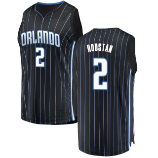 Youth Caleb Houstan Orlando Magic Black Fast Break Jersey - Statement Edition