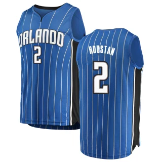 Youth Caleb Houstan Orlando Magic Blue Fast Break Jersey - Icon Edition