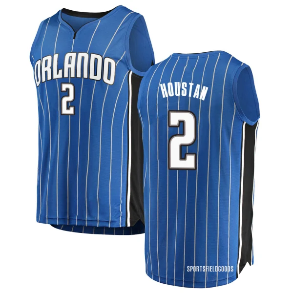 Youth Caleb Houstan Orlando Magic Blue Fast Break Jersey - Icon Edition