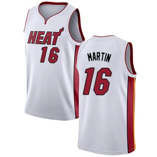 Youth Caleb Martin Miami Heat White Swingman Jersey - Association Edition