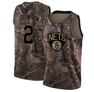 Youth Cameron Johnson Brooklyn Nets Camo Swingman Realtree Collection Jersey