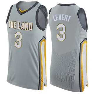 Youth Caris LeVert Cleveland Cavaliers Gray Swingman Jersey - City Edition