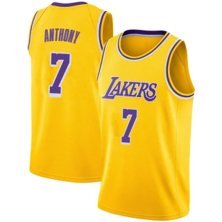 Youth Carmelo Anthony Los Angeles Lakers Gold Swingman 2018/19 Jersey - Icon Edition