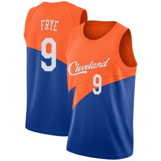 Youth Channing Frye Cleveland Cavaliers Blue Swingman 2018/19 Jersey - City Edition