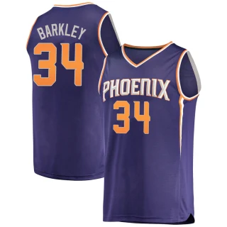 Youth Charles Barkley Phoenix Suns Purple Fast Break Jersey - Icon Edition
