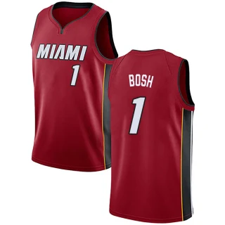 Youth Chris Bosh Miami Heat Red Swingman Jersey - Statement Edition
