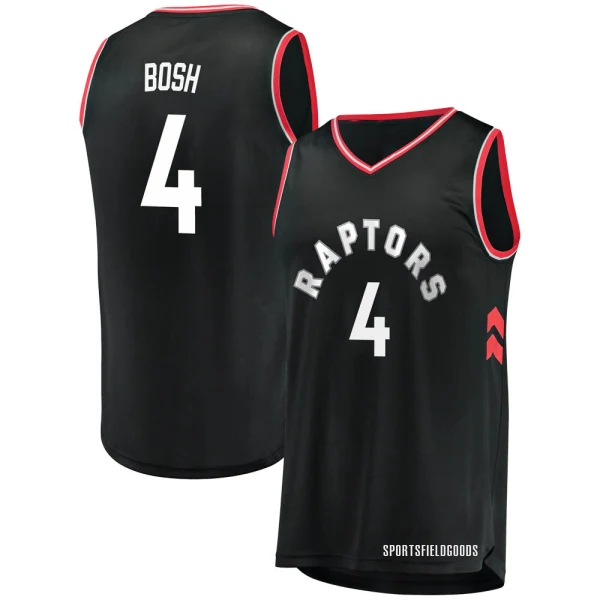 Youth Chris Bosh Toronto Raptors Black Fast Break Jersey - Statement Edition