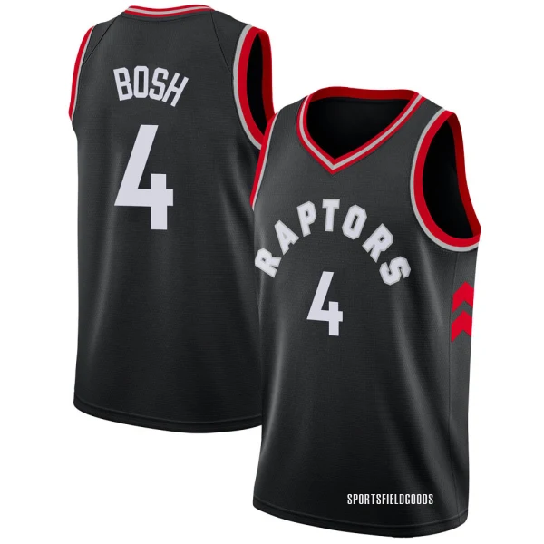 Youth Chris Bosh Toronto Raptors Black Swingman Jersey - Statement Edition