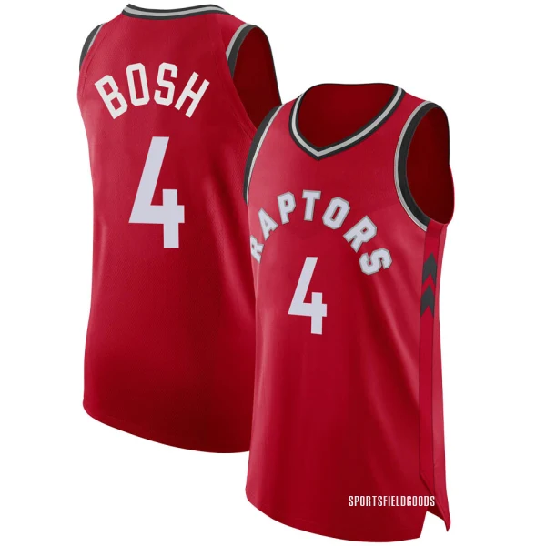 Youth Chris Bosh Toronto Raptors Red Authentic Jersey - Icon Edition