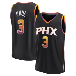 Youth Chris Paul Phoenix Suns Black Fast Break 2022/23 Jersey - Statement Edition