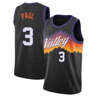 Youth Chris Paul Phoenix Suns Black Swingman 2020/21 City Edition Jersey