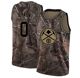 Youth Christian Braun Denver Nuggets Camo Swingman Realtree Collection Jersey