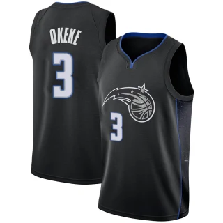 Youth Chuma Okeke Orlando Magic Black Swingman 2018/19 Jersey - City Edition