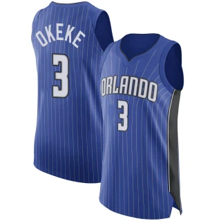 Youth Chuma Okeke Orlando Magic Royal Authentic Jersey - Icon Edition