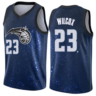 Youth C.J. Wilcox Orlando Magic Blue Swingman Jersey - City Edition