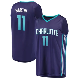 Youth Cody Martin Charlotte Hornets Purple Fast Break Fanatics Brand Jersey - Statement Edition
