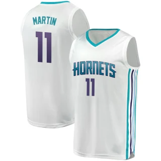 Youth Cody Martin Charlotte Hornets White Fast Break Fanatics Brand Jersey - Association Edition