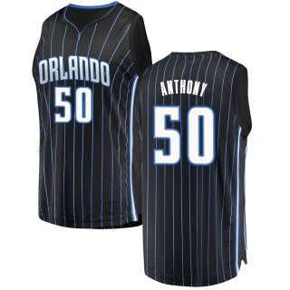 Youth Cole Anthony Orlando Magic Black Fast Break Jersey - Statement Edition