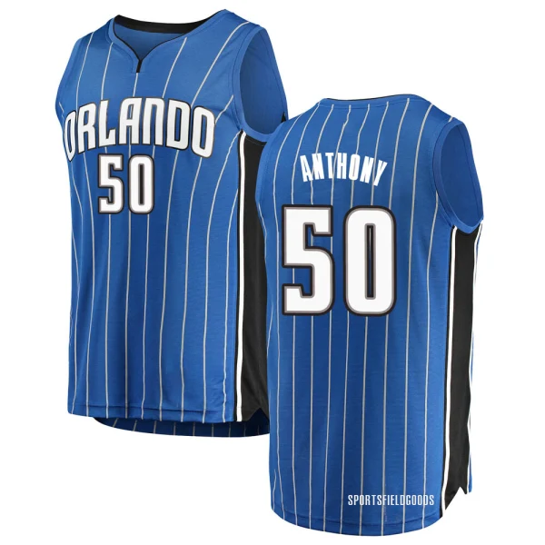 Youth Cole Anthony Orlando Magic Blue Fast Break Jersey - Icon Edition