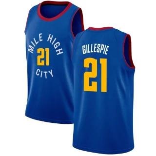 Youth Collin Gillespie Denver Nuggets Blue Swingman Jersey - Statement Edition