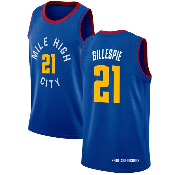 Youth Collin Gillespie Denver Nuggets Blue Swingman Jersey - Statement Edition