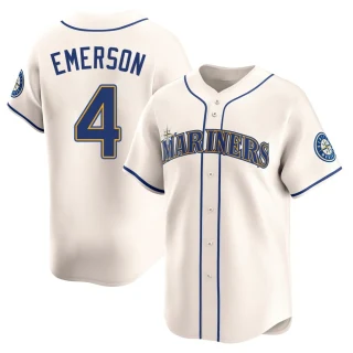 Youth Colt Emerson Seattle Mariners Cream Limited Alternate Jersey
