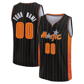 Youth Custom Orlando Magic Anthracite Fast Break Custom 2021/22 Replica City Edition Jersey