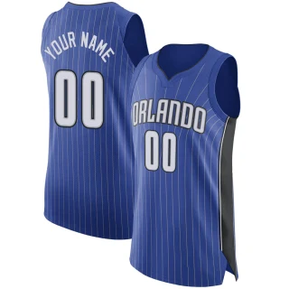 Youth Custom Orlando Magic Royal Authentic Custom Jersey - Icon Edition
