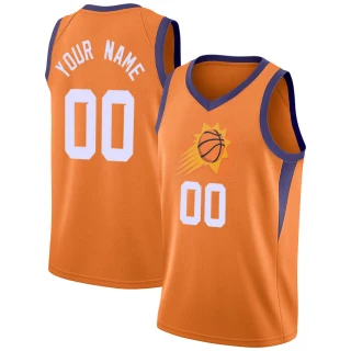 Youth Custom Phoenix Suns Orange Swingman Jordan Brand Custom Jersey - Statement Edition