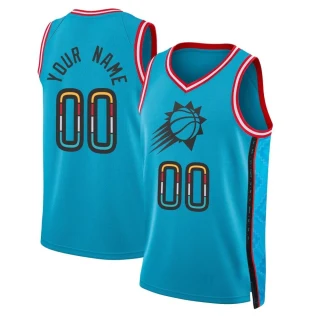 Youth Custom Phoenix Suns Purple Swingman Custom 2022/23 City Edition Jersey