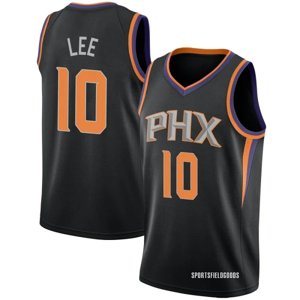 Youth Damion Lee Phoenix Suns Black Swingman Jersey - Statement Edition