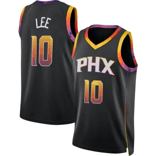 Youth Damion Lee Phoenix Suns Black Swingman Jordan Brand 2022/23 Jersey - Statement Edition
