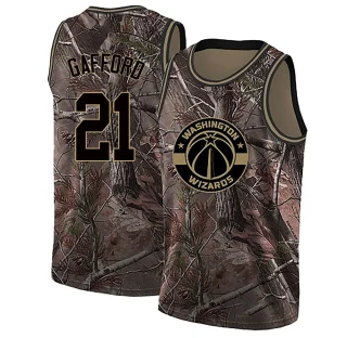Youth Daniel Gafford Washington Wizards Camo Swingman Realtree Collection Jersey