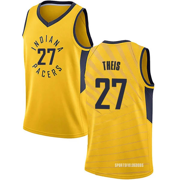 Youth Daniel Theis Indiana Pacers Gold Swingman Jersey - Statement Edition