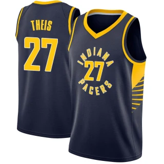 Youth Daniel Theis Indiana Pacers Navy Swingman Jersey - Icon Edition