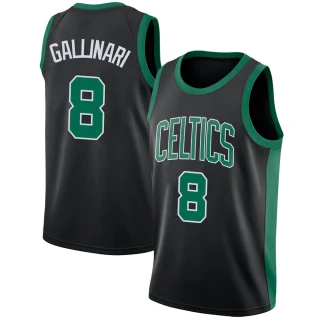 Youth Danilo Gallinari Boston Celtics Black Swingman Jersey - Statement Edition