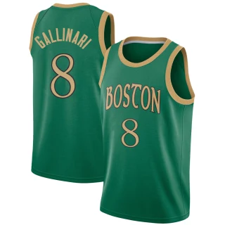 Youth Danilo Gallinari Boston Celtics Green Swingman 2019/20 Jersey - City Edition